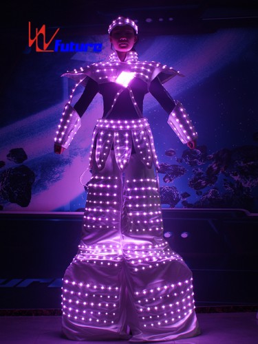 Future Creative LED Stilt Walker Costume Performance Wear For Female WL-0254