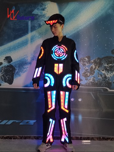 Special custom-made designs LED Light up Suit Costume WL-0270