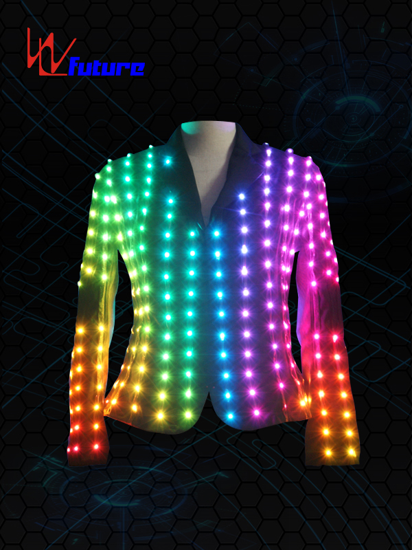 Special Design for Custom Led For Costumes - Full Color Smart LED Pixel Jacket for Dj Dance Show WL-019 – Future Creative