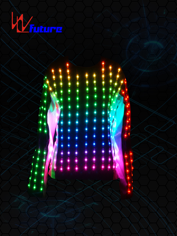 Full color LED Pixel T-shirt Costume WL-077 Featured Image