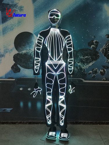 Programmable Street Show LED Costumes Event Use LED Suits WL-0312