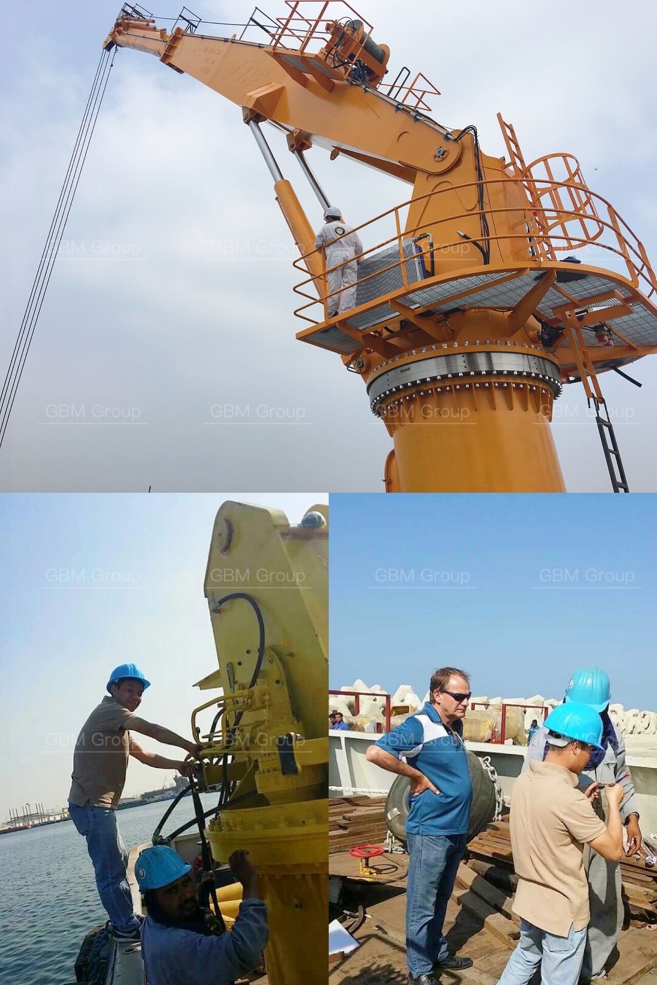 4T @ 30M Crane installation hauv Dubai
