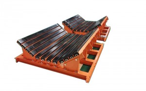 China GCS conveyor component factory conveyor impact bar / bed