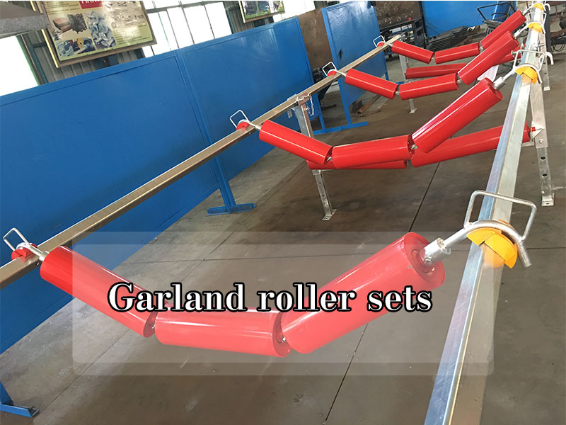 What are the advantages of handling garland roller sets