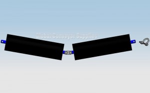 Factory Price Miniature Conveyor Rollers - GCS Custom Manufacture Steel Garland Rollers(2 roll) – GCS