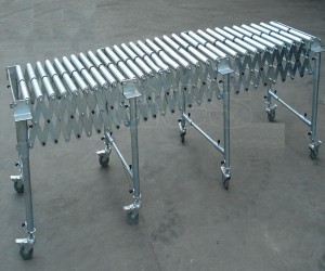 Conveyor retractable барои қувваи корӣ Rroller Conveyor Хати |GCS
