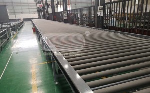 PVC-SLevee Steel Roller Conveyor System | GCS