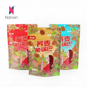 Wholesale Mylar Bag Plastic Stand Up Pouch Transparent Snack Candy Food Packaging Bags With Window