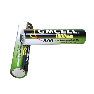 GMCELL 1.2V NI-MH AAA 1000mAh Rechargeable Battery