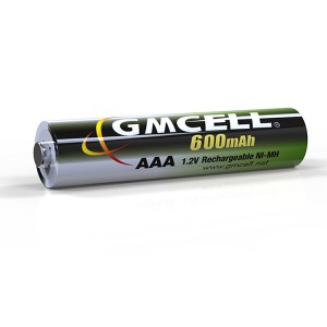 GMCELL 1.2V NI-MH AAA 600mAh Rechargeable Battery