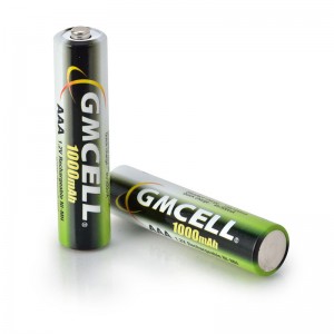 GMCELL 1.2V NI-MH AAA 1000mAh Rechargeable Battery