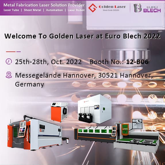 Chào mừng đến với Golden Laser tại Euro Blech 2022