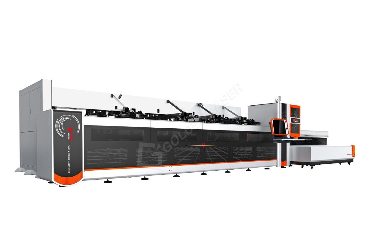 Makinë prerëse e tubave me laser CNC inteligjente e nivelit të lartë