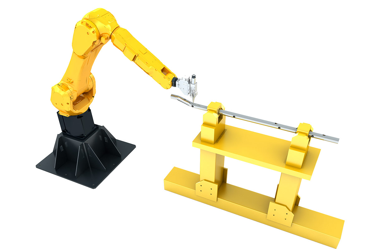 Fiber Laser Robot Arm 3D කැපුම් නල සහ වාහන අමතර කොටස් සඳහා පයිප්ප