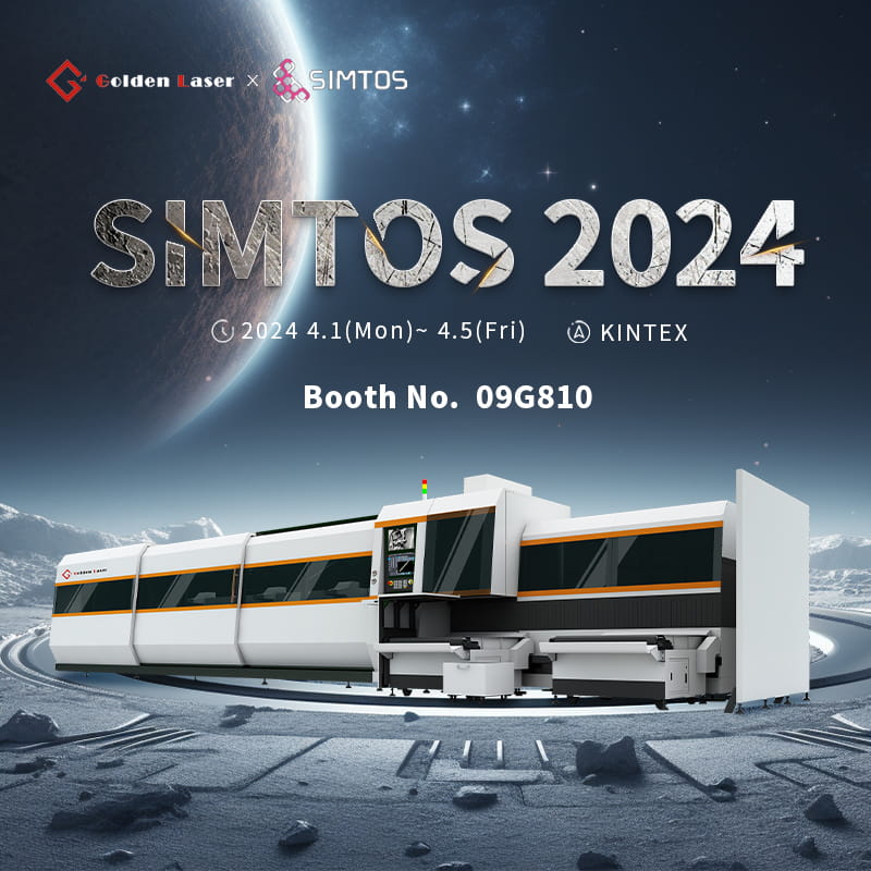 Golden Laser inviterer deg til vår stand på Seoul International Manufacturing Technology Show (SIMTS) 2024