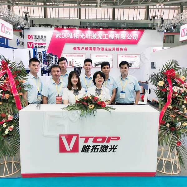 Perfekt slut på Golden Vtop Laser JM2019 Qingdao International Machine Tool Exhibition