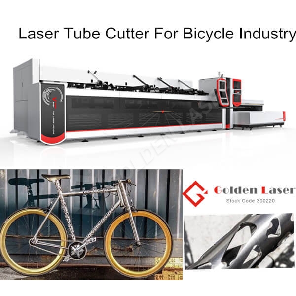 Aplicarea mașinii de tăiat tuburi cu laser de aur în industria bicicletelor