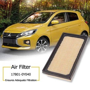 17801-0Y040 17801-OY040 China air filter manufacturer comercial vehicle air filter