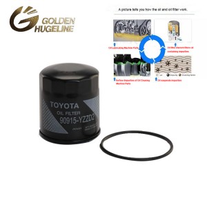 Automotive oil Filter Manufacturer 90915-YZZE1 90915-YZZE2 90915-YZZD2 filtros de aceite