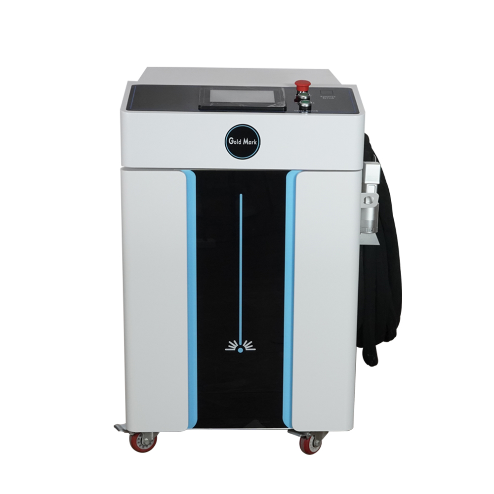 Chine Mini machine de nettoyage laser à impulsion 50w 100w pour la  poussière de peinture à la rouille métallique Fabricant et fournisseur
