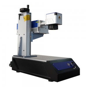 UV 5w galvo laser marking system ተንቀሳቃሽ አርማ ማተም 5w uv laser marking machine