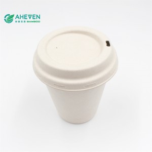 Одноразовые кофейные чашки из сахарного тростника на 12 унций по более низкой цене с логотипом клиента