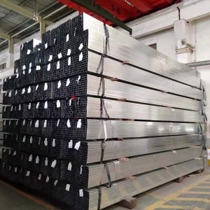 Factory Supplies Galvanized Welded Pipe Square Pipe for Construction