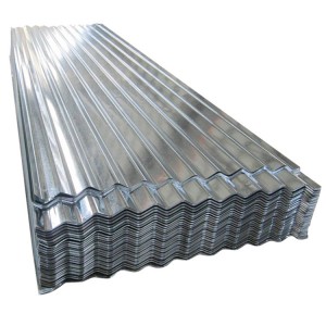 Building Material Corrugated Metal Roofing Plate Gi Galvanized Roofing Sheet in China