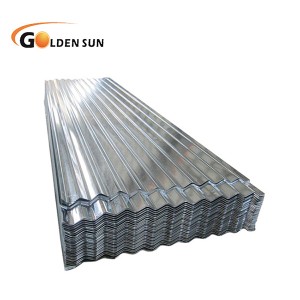 Zinc coated metal steel sheet Z60 galvanized steel roofing sheet