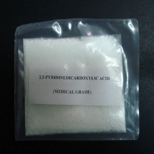 ኩዊኖሊኒክ አሲድ 2,3-Pyridinedicarboxylic አሲድ በቻይና CAS ቁጥር 89-00-9