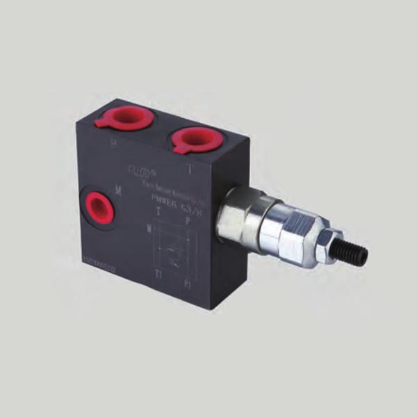 Renewable Design for Pressure Adjusting Valve -
 PUMP side inlet elements with primary pressure relief valve pmwe6 – Hanshang Hydraulic