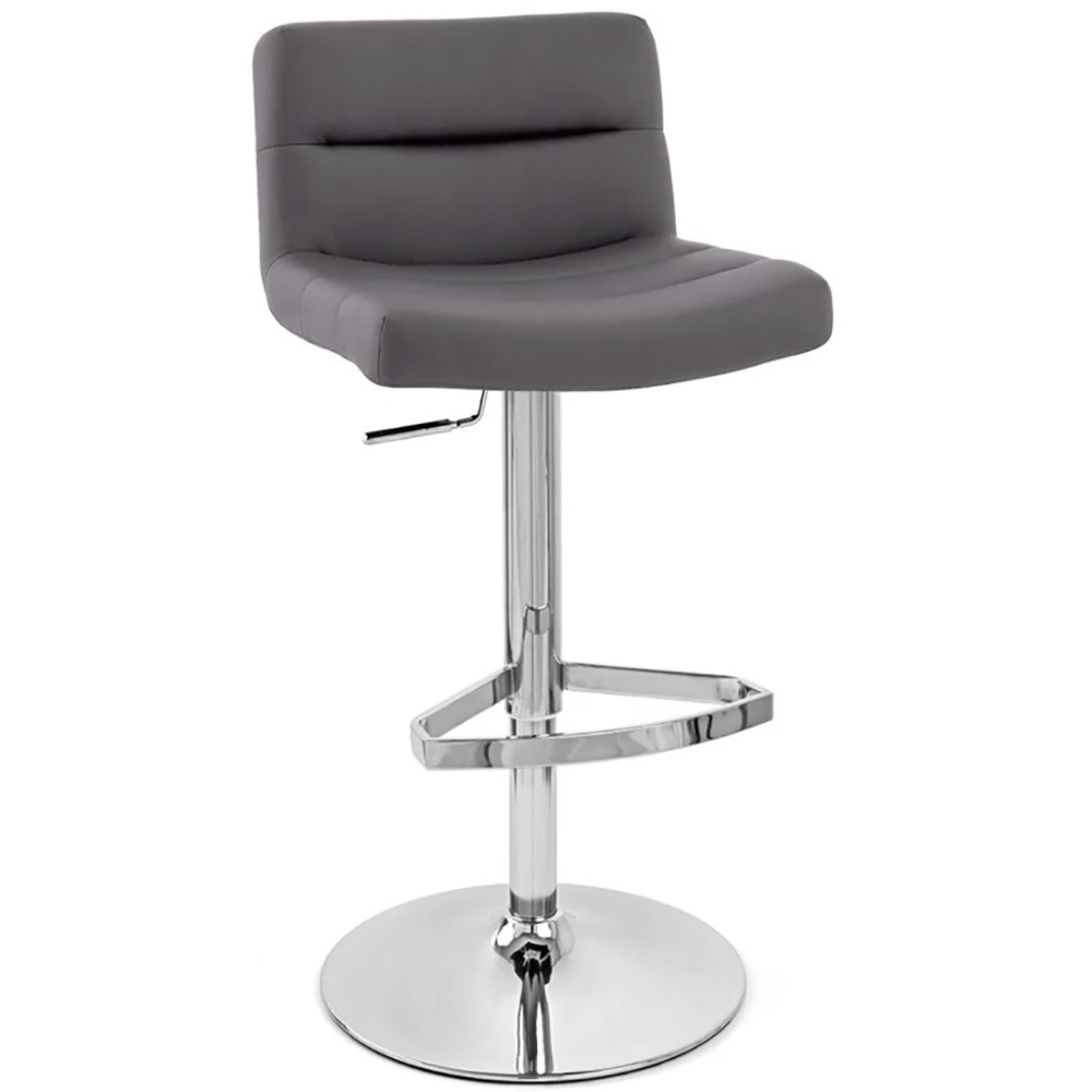 Haosi Adjustable counter kitchen chair Modern Swivel Pub Chair Chrome Bar Stools Bar Chair