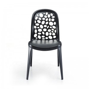 High-Quality Cheap Plastic Tulip Chair Factory products – 
 Hot Sale Strong Italian supernatural hole back Commerical Polypropylene stackable chair PP chair plastic dining chairs garden chair...