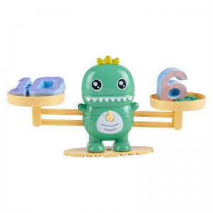 Little Room Wholesale Dinosaur Monster Balance Cool Math Game For Kids Fun Educational Toys Number Addition And Subtraction Balance
