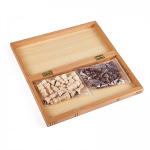 Little Room Wholesale Customized Chess Wooden Board Games international beech wood chess set