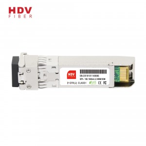 Hot New Products Sx Sfp Distance - 10G 1550nm 40KM LC connector dual fiber optic SFP+ module – HDV