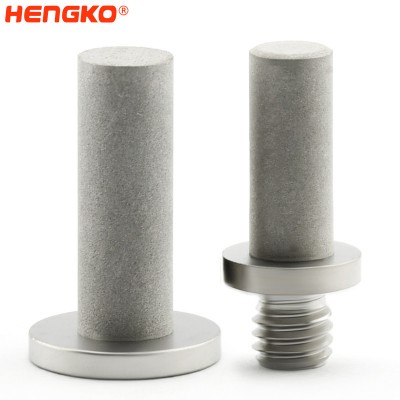 HENGKO 316L sinterlənmiş paslanmayan polad filtr məsaməli metal filtr elementi