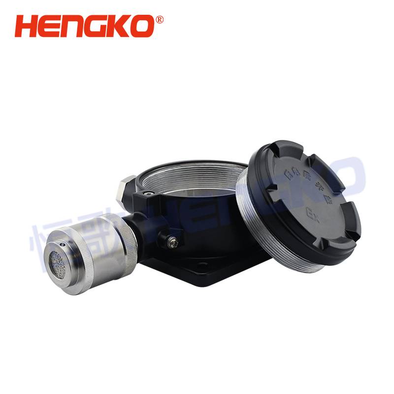 Chinese wholesale Portable Gas Leak Detector -
 Sintered SS 316L stainless steel flame-proof protective probe filter housing industrial co2 semiconductor sensor – HENGKO