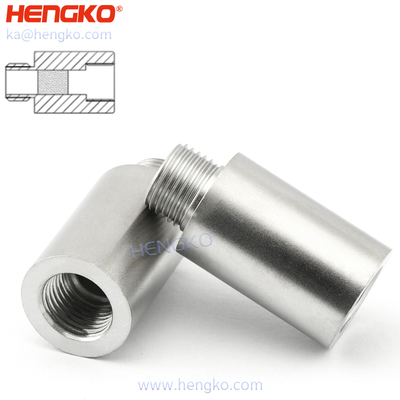 Oțel inoxidabil poros - Limitatoare de flux de metal poros utilizate în aplicații care necesită anti-înfundare sau flux laminar - HENGKO