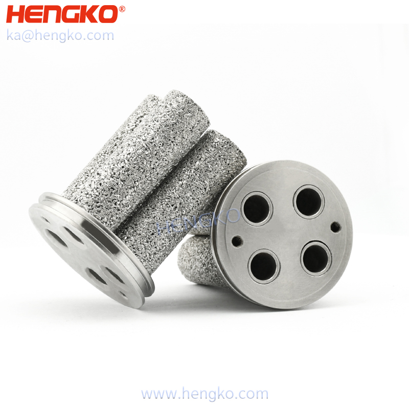स्टेनलेस स्टील झरझरा - उच्च दबाव वाले वातावरण में नायलॉन के निर्माण के लिए सिन्जेड धातु स्टेनलेस स्टील झरझरा कपड़ा फिल्टर - HENGKO