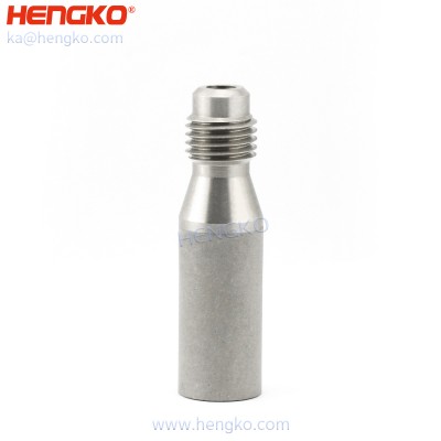 1/4 ″ I-Flare Thread Diffusion / Aeration/ Carbonating Stone 0.5/2.0 Micron Stainless Steel 316L Homebrew Kegging