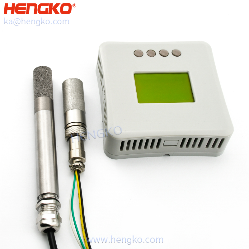 Producent OEM Lel Sensor - Kontroluj czujnik wilgotności względnej atmosfery i temperatury w hurtowniach owocowo-warzywnych szklarniach – HENGKO