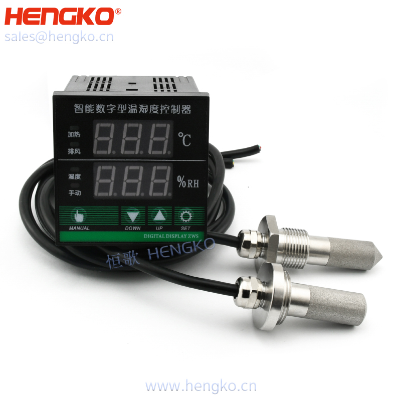 Sensor d'humitat i temperatura d'alta qualitat: controlador digital de temperatura i humitat RHT RS485 amb sensor per a incubadora d'ous - HENGKO