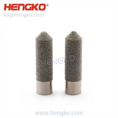 HENGKO waterproof grain moisture humidity sensor, sintered stainless steel metal sensor probe housings