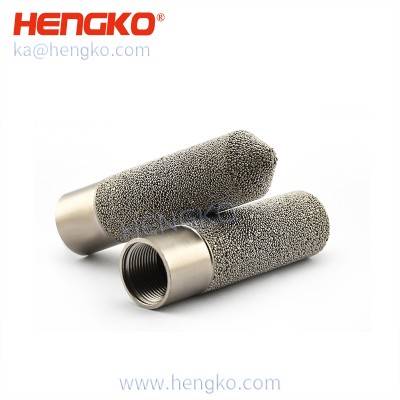 HENGKO waterproof grain moisture humidity sensor, sintered stainless steel metal sensor probe housings