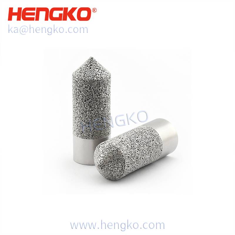 Popular nga Disenyo alang sa Chlorine Gas Sensor - HK94MBN sintered stainless steel porous housing alang sa temperatura sa greenhouse ug humidity sensor - HENGKO