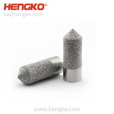 HK94MBN paslanmaz çelik sera sıcaklığı ve nem sensörü vericisi için sinterlenmiş gözenekli nem sensörü muhafazası