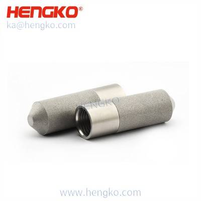 Sensor de temperatura y humedad HK85U5/16N rosca 5/16-32 IP67, carcasa de sensor de humedad de acero inoxidable