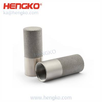 HK78MCN sensor de humidade dixital carcasa de filtro de sonda de acero inoxidable 316 M19 * 1,0