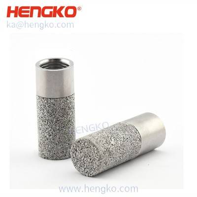HK78MCN डिजिटल आर्द्रता सेन्सर प्रोब फिल्टर हाउसिंग 316 स्टेनलेस स्टील M19*1.0
